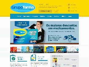 Site Grupo Farma